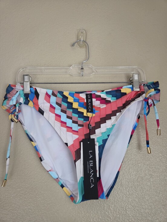 La Blanca Other - NEW la blanca women's slice adjustable loop hipster bikini bottoms size 14
